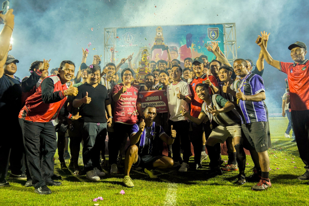 Penutupan Turnamen Sepak Bola Bupati Badung Cup 2024